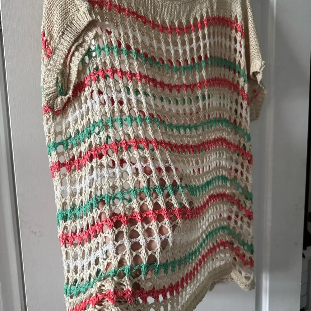 EUC | Easel| Multicolor Striped Women's Top - Picture 4 of 4